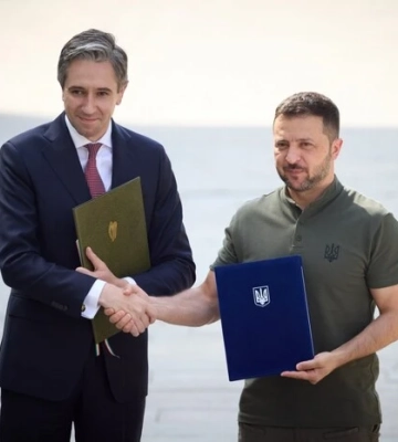 Україна та Ірландія уклали двосторонню безпекову угоду