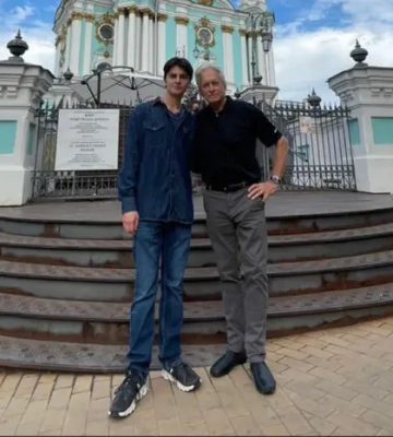 В Киев приехал голливудский актер Майкл Дуглас
