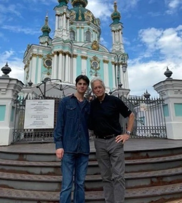 В Киев приехал голливудский актер Майкл Дуглас
