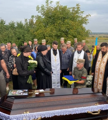 На Волині прощалися з загиблим Героєм Леонідом Сосницьким