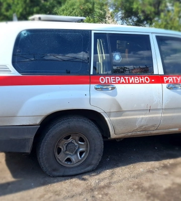 Внаслідок російського обстрілу Херсонщини постраждали дві жінки