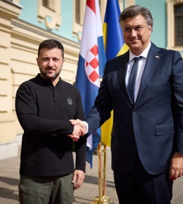 Хорватия поможет Украине отстроить поврежденные энергообъекты