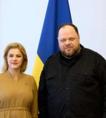 Руслан Стефанчук зустрівся з Прем’єр-міністром Латвійської Республіки Евікою Сілінею