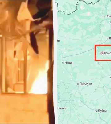 Россияне бьют по Конотопу, в городе пропал свет