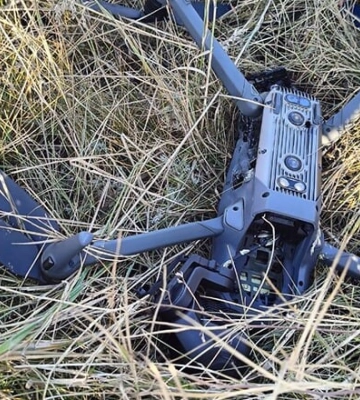 Прикордонники збили з автомата ворожий дрон на Вовчанському напрямку – відео