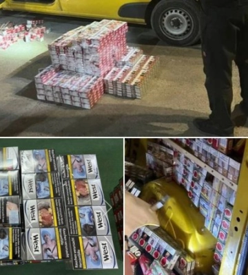Контрабанда 3,6 тис. пачок сигарет через кордон з Угорщиною