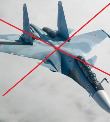 Піке на дно: українські розвідники знищили у Чорному морі російський Су-30СМ