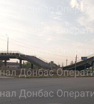 Из-за обстрелов в Покровске перебито водоснабжение и разрушена секция путепровода