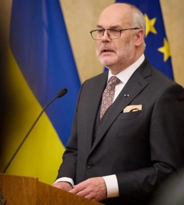 Президент Естонії прибув до Києва