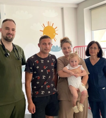 Львівські та рівненські лікарі врятували дівчинку, яка ледь не загинула через вітрянку