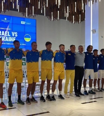 Відбулося жеребкування поєдинку Кубка Девіса Ізраїль – Україна