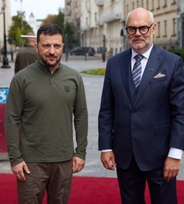 Зеленський зустрівся з президентом Естонії