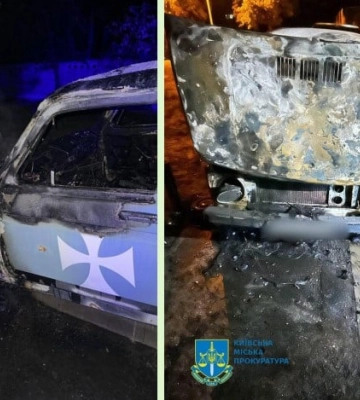 Підпалювали авто ЗСУ на замовлення спецслужб РФ: у Києві затримали п’ятьох зловмисників. Фото і відео
