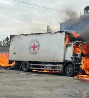 Троє співробітників «Червоного Хреста» загинули через обстріл на Донеччині
