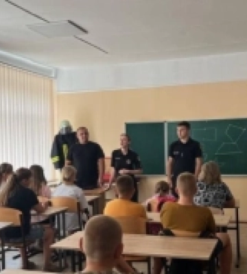Дітям Волині нагадали правила пожежної та техногенної безпеки