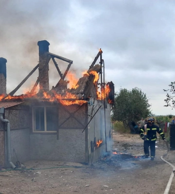 У селі на Волині сталася пожежа через коротке замикання