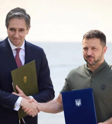 Прем&#039;єр Ірландії прибув до Києва (відео)