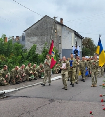 На Волині попрощалися із 25-річним прикордонником Андрієм Котельніковим 
