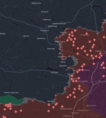 Россияне продвигаются на Донбассе - DeepState