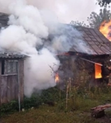 У селі Задиби на Турійщині горів житловий будинок
