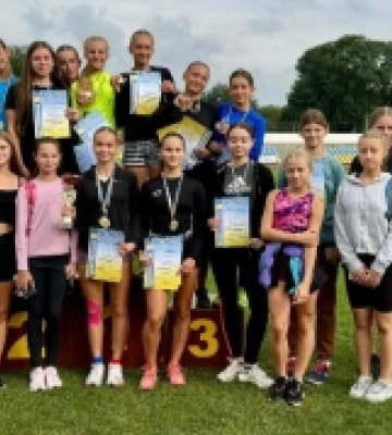 Нагородили учасників чемпіонату Волині з легкої атлетики серед ДЮСШ