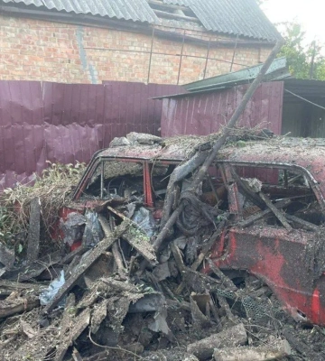 Дніпропетровщина: російські війська 20 разів обстріляли Нікопольський район, є поранені