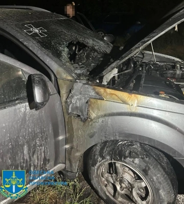 На Одещині затримали чотирьох підпалювачів автівок військових