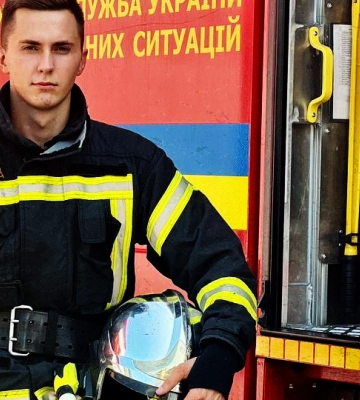 «Ця поїздка дала мені новий досвід»: молодий рятувальник з Волині розповів про роботу в умовах війни