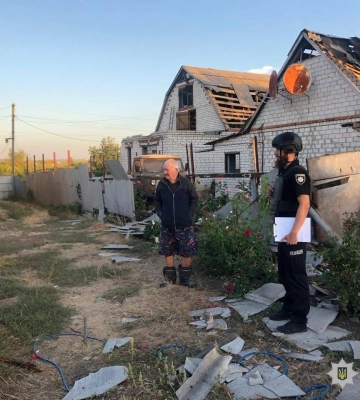 Внаслідок російських обстрілів на Харківщині постраждали п&#039;ятеро людей