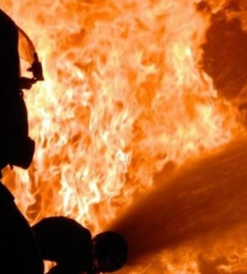 На Львівщині горів житловий будинок
