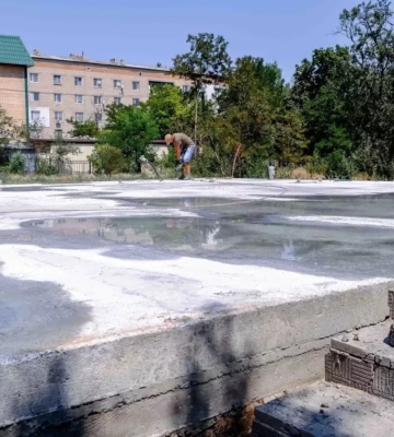 На місці демонтованої музичної школи в Снігурівці будують модульний ЦНАП