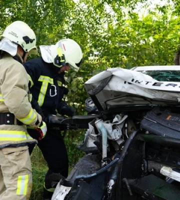 У Луцькому районі зіткнулися два авто: четверо людей постраждало 