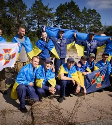 Еще 103 воинов удалось вернуть в Украину из российского плена — подробности (ФОТО)