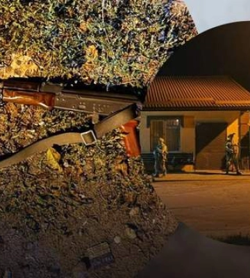 В Хмельницкой области мужчина выпустил по полицейским и служебным авто 60 патронов