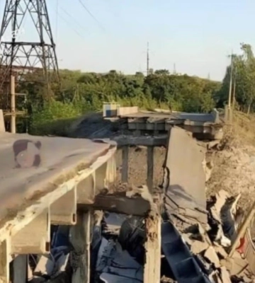 У Покровську росіяни зруйнували шляхопровід «Східний»