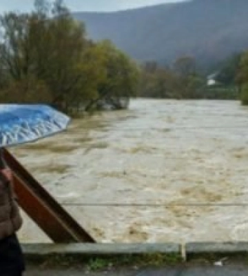 На річках Закарпаття очікуються підвищення рівнів води