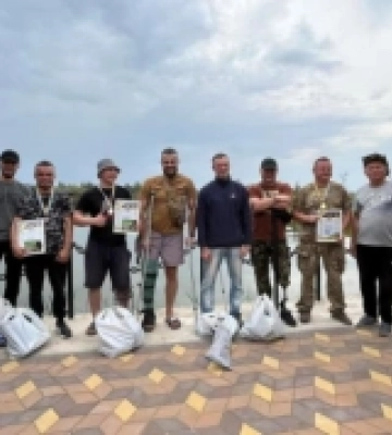 У Сарнах відбувся перший відкритий турнір з риболовлі серед ветеранів