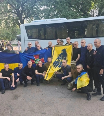 Четверо жителів Харківської області повернулися з російського полону 