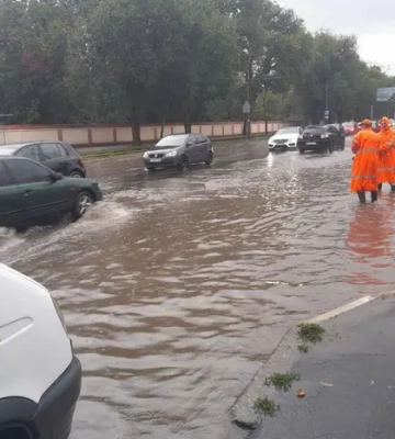 Потоп в Одессе: выпала полумесячная норма осадков