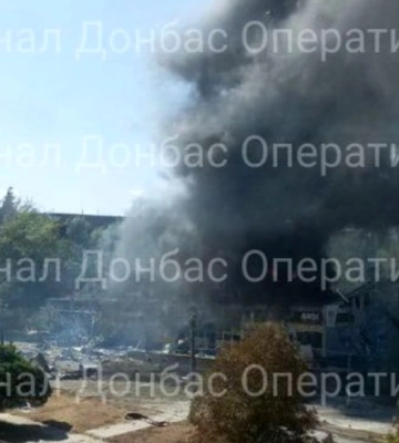 Північ Донеччини знеструмлена внаслідок обстрілів — окупанти вдарили по Словʼянській ТЕС