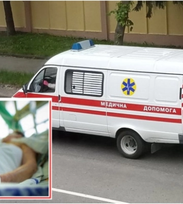 У Кривому Розі біля ДЮСШ №4 палає вогонь