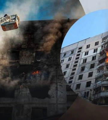 Десятки постраждалих, серед яких – малюки: що відомо про удар по 12-поверхівці у Харкові