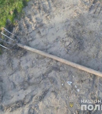 На Волині чоловік кинувся на поліцейських з вилами