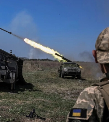 Карта боевых действий в Украине 16 сентября