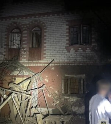 Наслідки атаки ворожих &quot;Шахедів&quot; на Київщину. ФОТОрепортаж