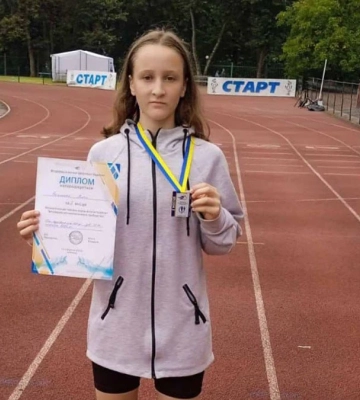 Спортсменка з Херсонщини посіла 3 місце на Всеукраїнських змаганнях
