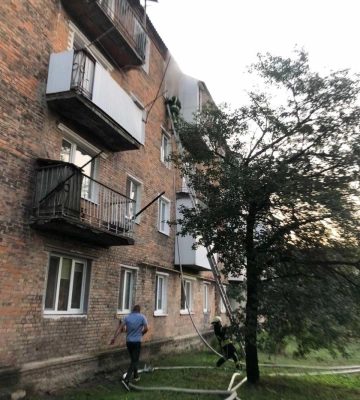 У місті на Волині горіла квартира на 4 поверсі: що відомо