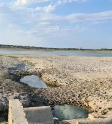 У Тайганському водосховищі не залишилося корисного об&#039;єму води 