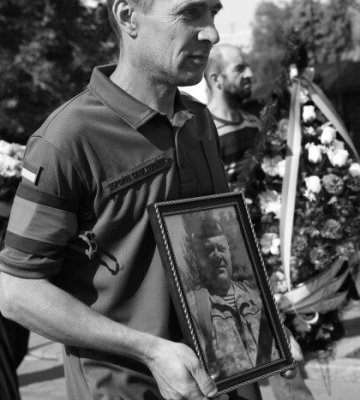 У Луцьку попрощалися з померлим у ворожому полоні Борисом Борисюком 