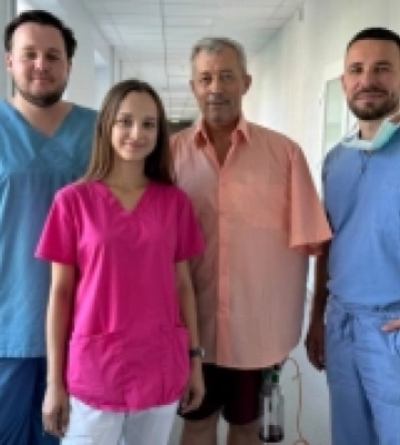 Львівські онкологи прооперували чоловіка з раком грудей, у якого видалили 8-сантиметрову пухлину